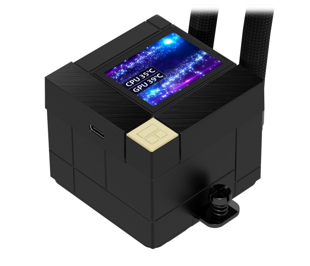 Thermalright Core Matrix 360 Vision Argb 3x120mm - 1426039 - zdjęcie 6